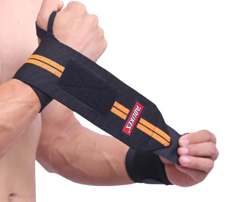 Poignet de force musculation - Wrist straps DOMYOS